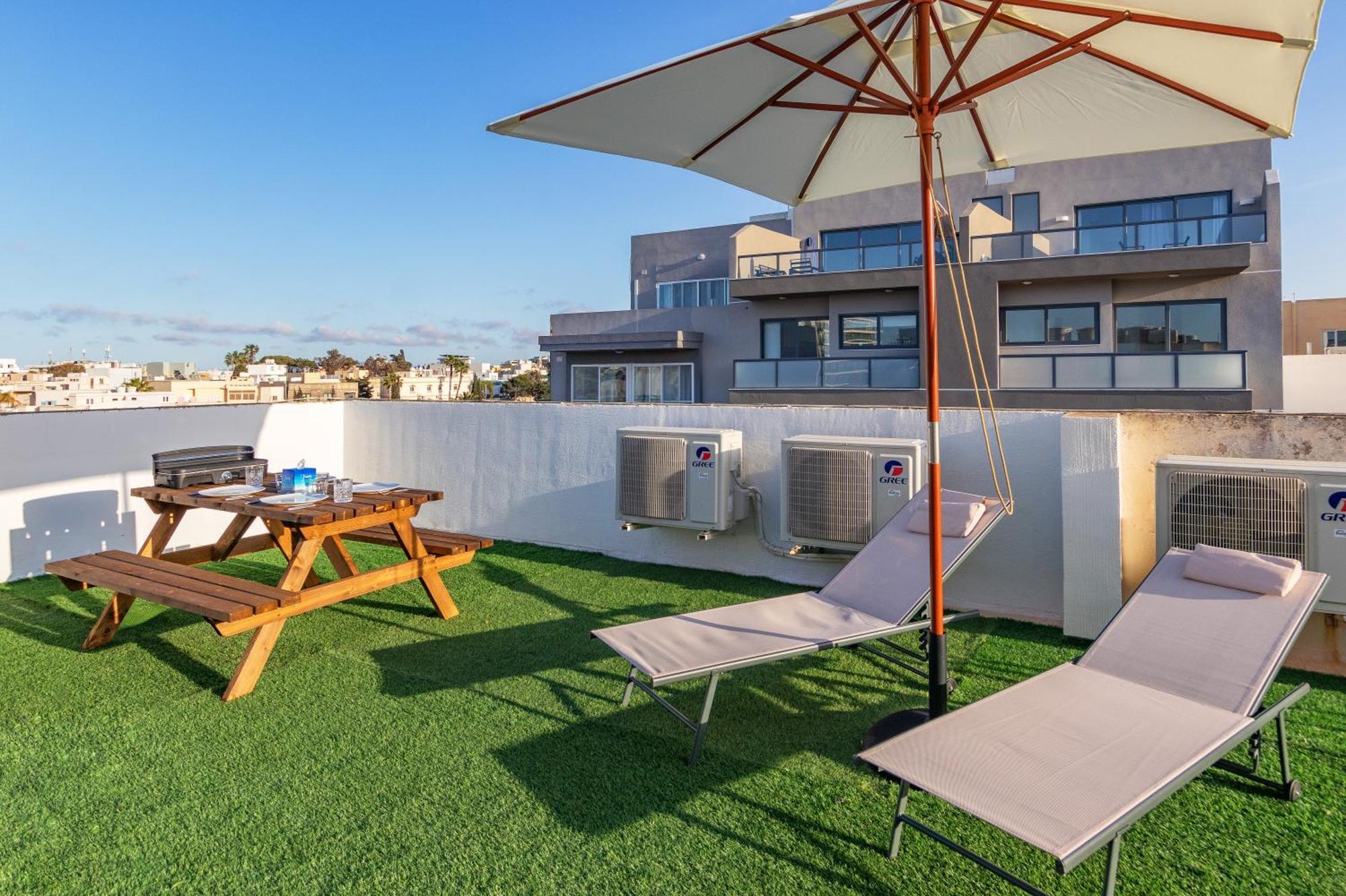 Modern 3 Bedroom Apartment Close To Paceville And Beach Is-Swieqi Exteriör bild